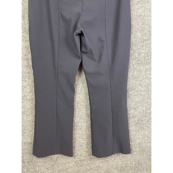 MM. LaFleur Pants Women's Sz 14 Navy Flat Front Side Zip - Picture 6 of 9